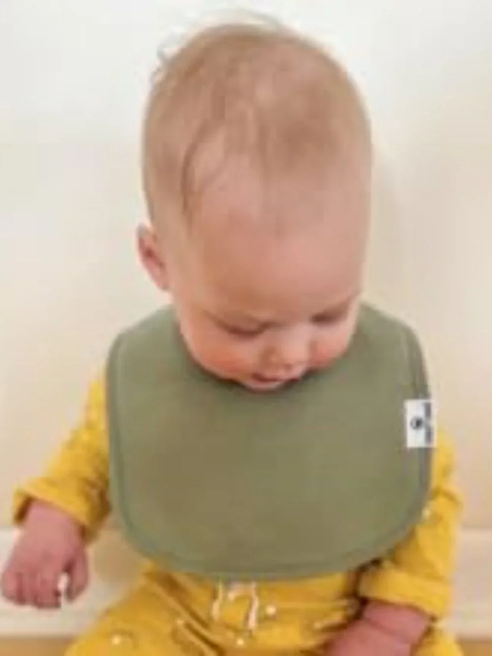 Diaper Squad 10 pack Earthy Square Organic Cotton & Fleece Baby Drool Bibs Set